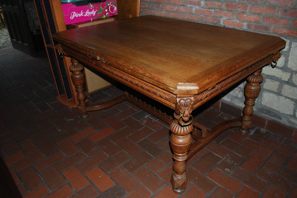 Mechelse tafel met 6 stoelen, Enlèvement