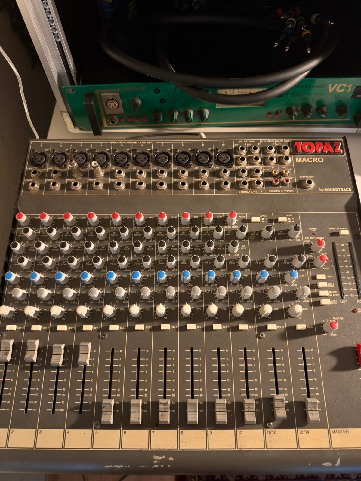 TOPAZ MACRO mengtafel, Muziek en Instrumenten, Ophalen, Gebruikt, 10 tot 20 kanalen
