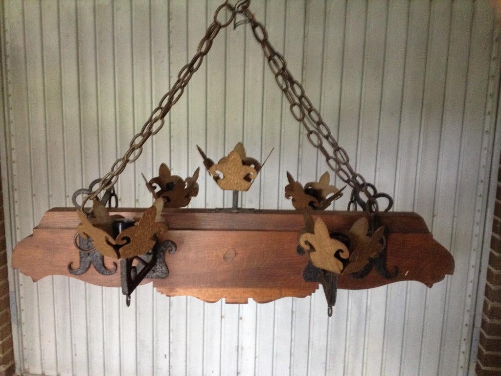 ancien lustre, Enlèvement, Utilisé, Bois