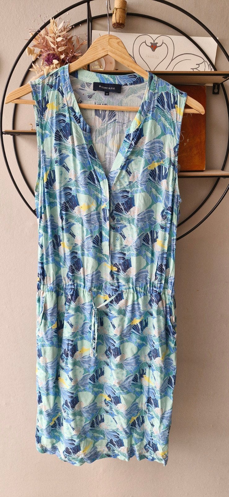 kleed terre bleue maat 40, Ophalen of Verzenden, Maat 38/40 (M)