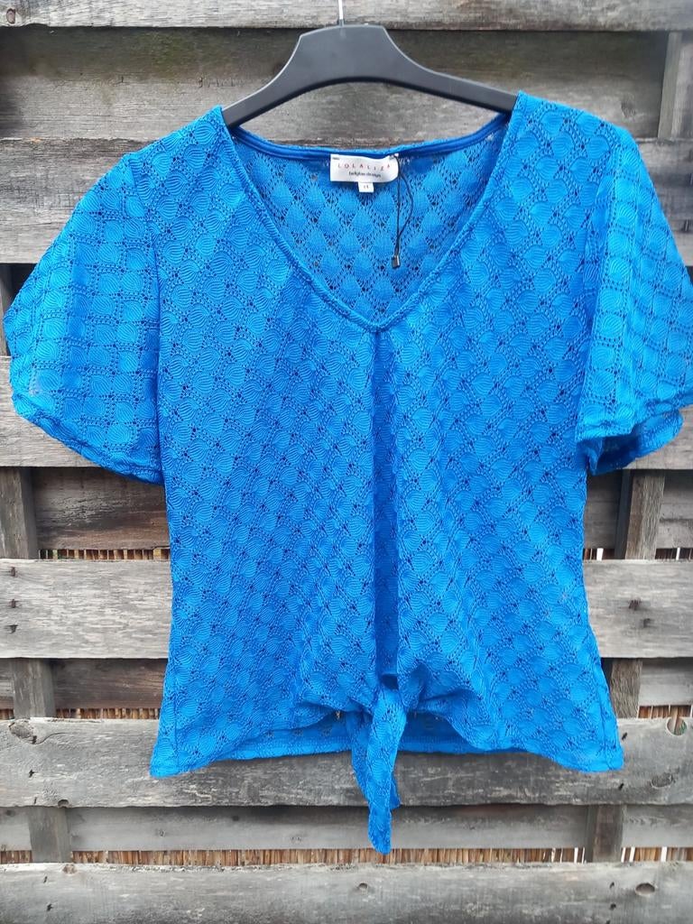 Nieuwe blauwe bloesje maat M, Blauw, Nieuw, Lolaliza, Ophalen