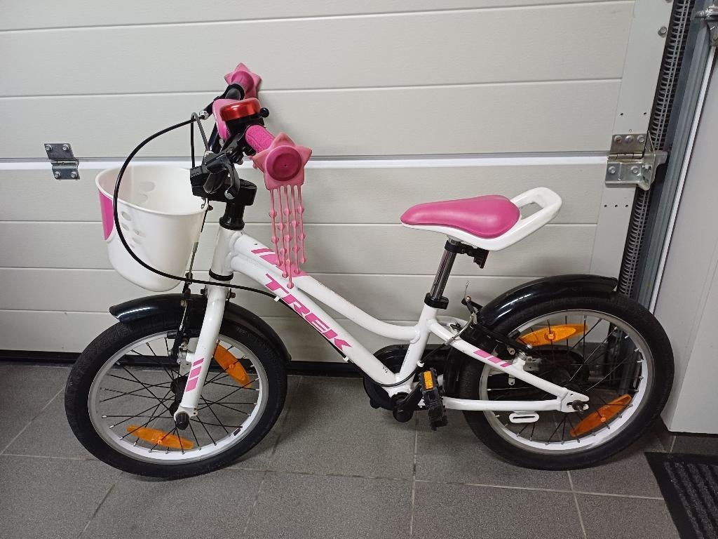 Fiets 16 inch merk Trek, Frein sur jante, Stabilisateurs, 16 à 20 pouces, Enlèvement