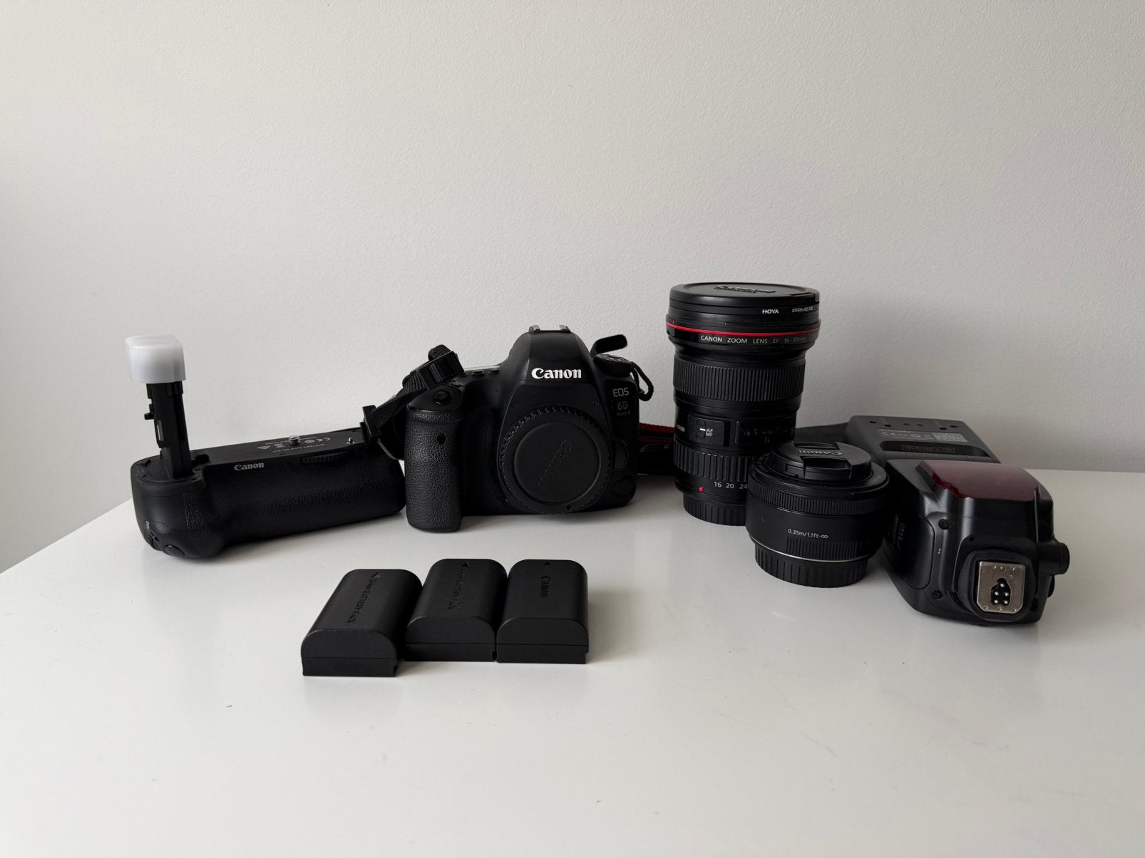 Canon 6D MKII VOLLEDIGE SETUP, Enlèvement ou Envoi, Canon, Utilisé, Reflex miroir