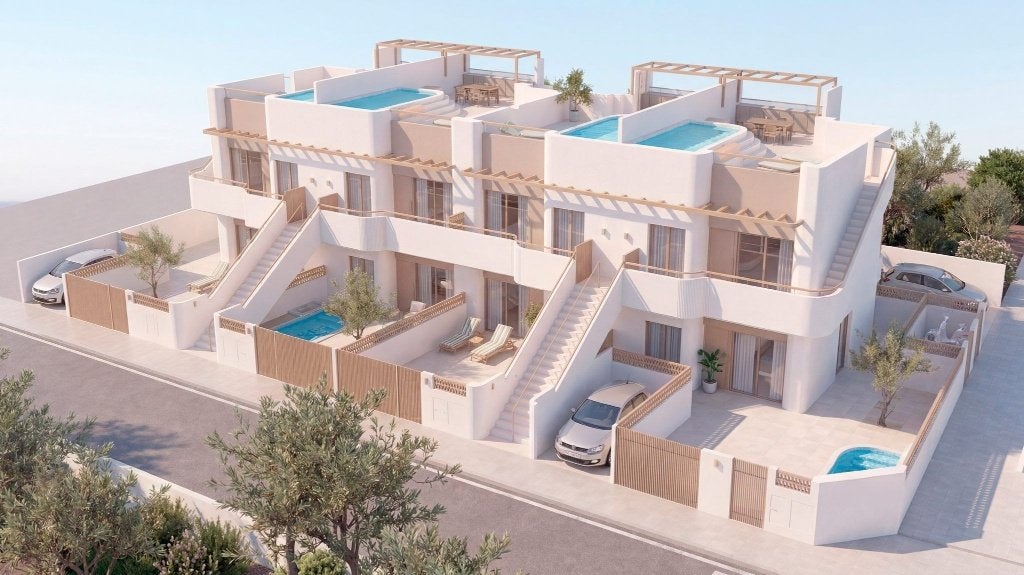 Bungalows Pilar de la Horadada - Alicante, Immo, Buitenland, 62 m², Overige soorten, 3 kamers, Spanje