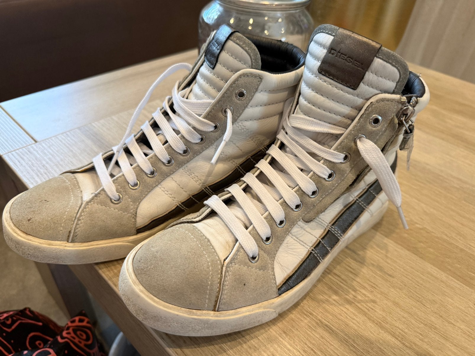 Diesel sneakers maat 40, Kleding | Dames, Schoenen, Ophalen, Zo goed als nieuw, Sneakers