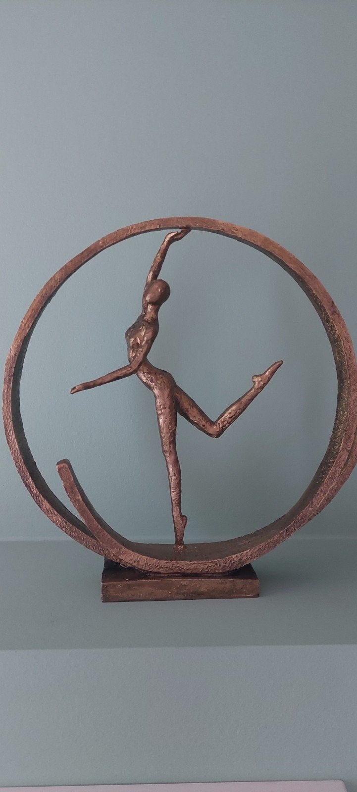 Dansende ballerina, Antiek en Kunst, Ophalen, 20 - 50 cm, Op sokkel, Scène