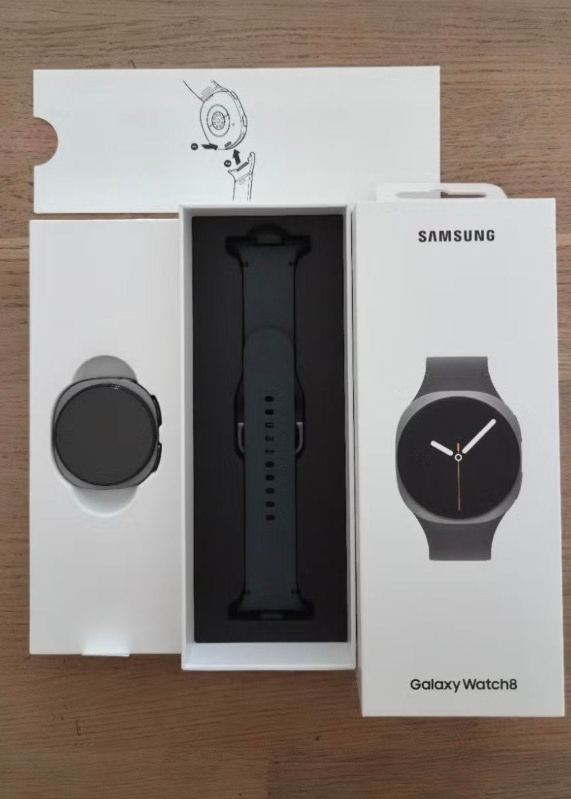 Montre Samsung Galaxy 8,, Bijoux, Sacs & Beauté, Étanche, Comme neuf, Enlèvement, Samsung Galaxy watch8 (40mm)