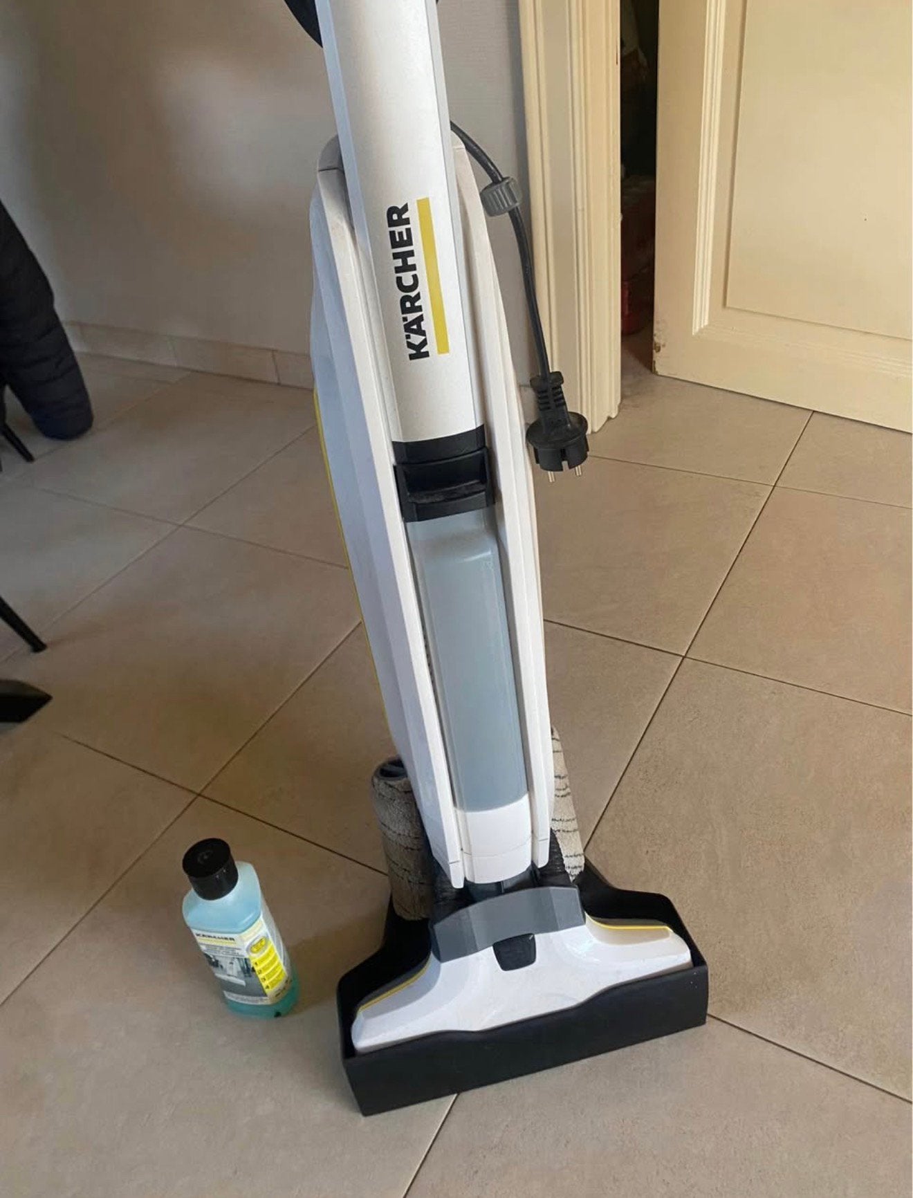 Karcher floor reiniger, Ophalen