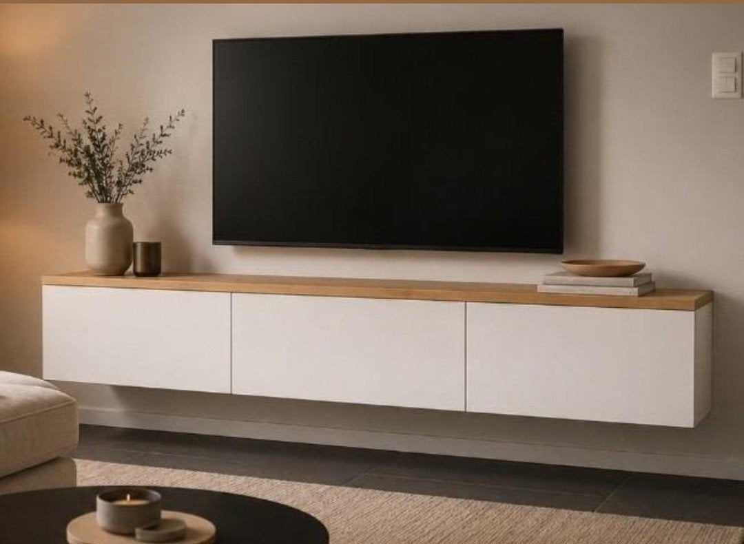 Leuk wand of tv meubel, Moins de 100 cm, 150 à 200 cm, Enlèvement, Utilisé