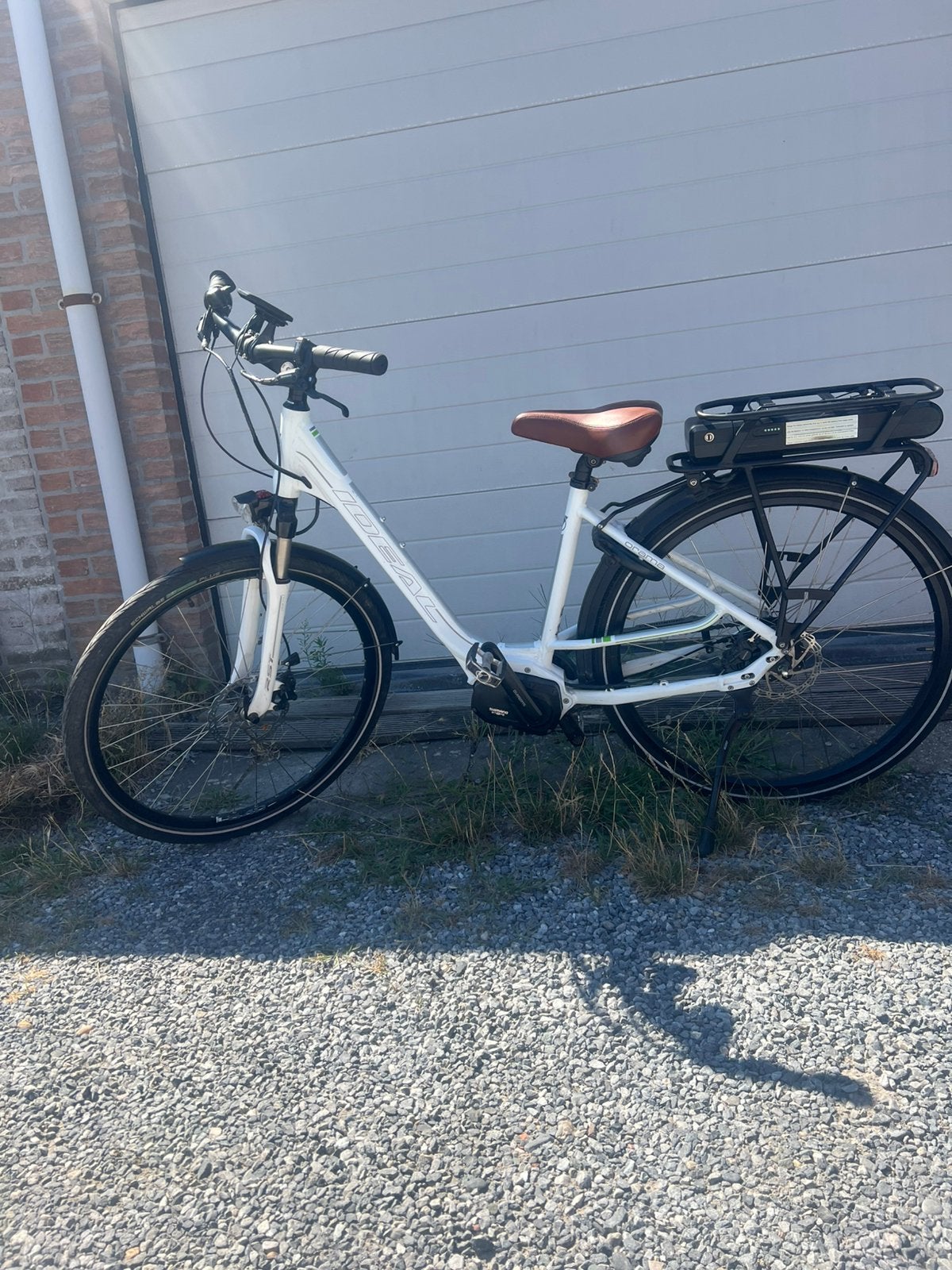 Elektrische fiets met shimano middenmotor, Fietsen en Brommers, Elektrische fietsen, Ophalen, Zo goed als nieuw