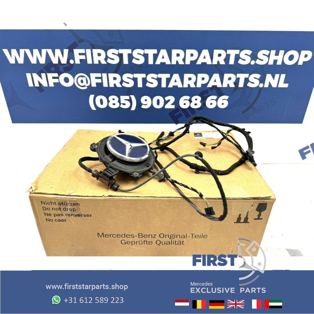 W238 ACHTERKLEP LOGO ACHTERUITRIJCAMERA MOTOR + HOUDER Merce, Auto-onderdelen, Gebruikt, -, Ophalen of Verzenden, -