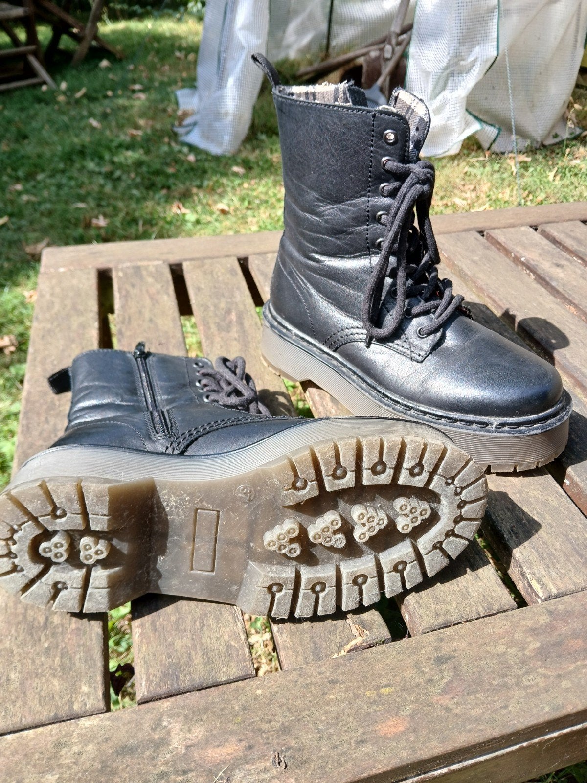 Boots en cuire, Creator, Enlèvement, Boots et Botinnes, Porté