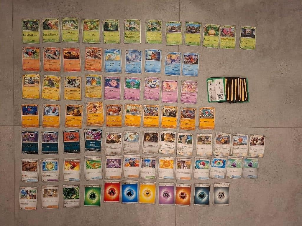 171 Pokémon kaarten perfect order, Ophalen, Nieuw, Meerdere kaarten
