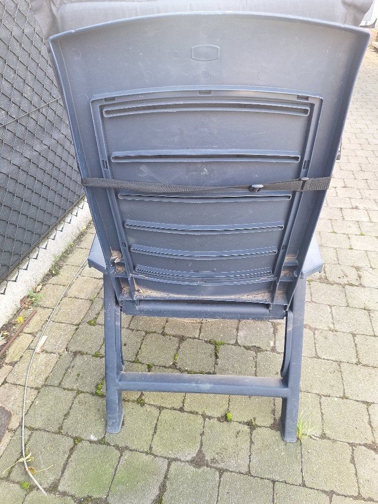 tuin stoelen, Ophalen, Gebruikt, Plastic, Inklapbaar