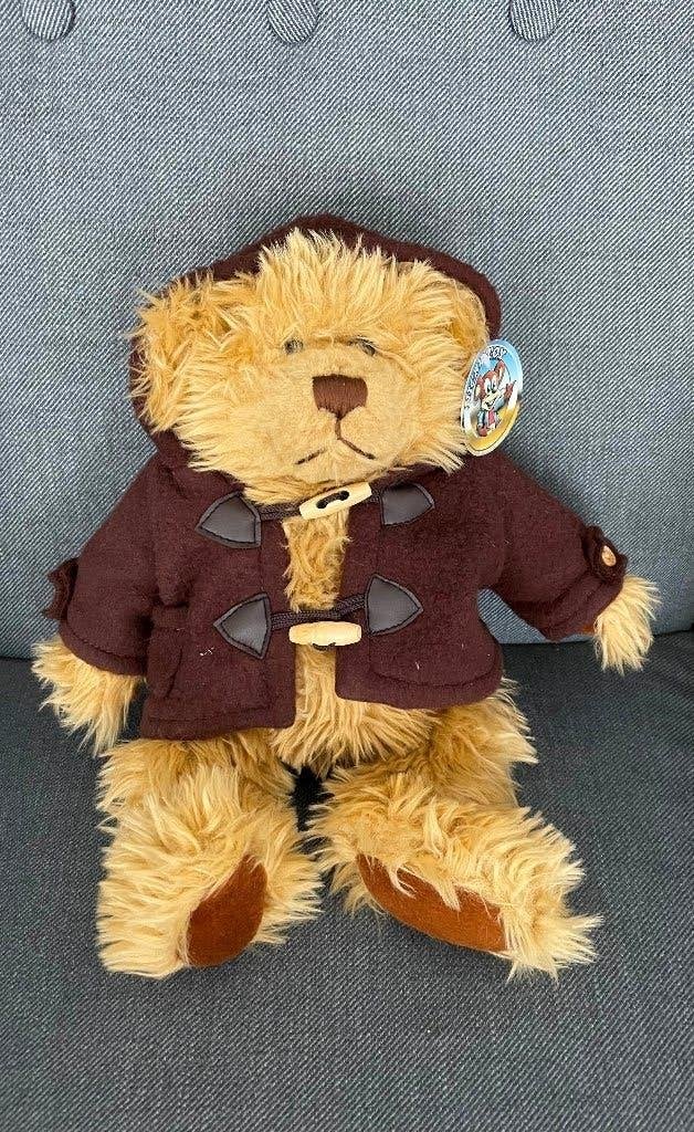 Beer Nicky Toy + origineel etiket, Verzamelen, Beren en Cherished Teddies, Ophalen of Verzenden, Zo goed als nieuw, Stoffen beer