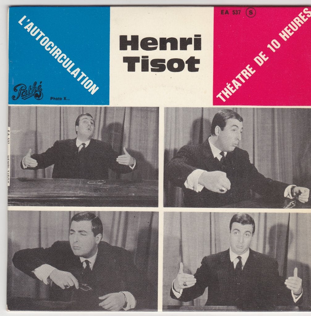 Vunyl 45T Humour Français Henri Tisot, Enlèvement ou Envoi, Humour et Cabaret, Autres formats, Utilisé