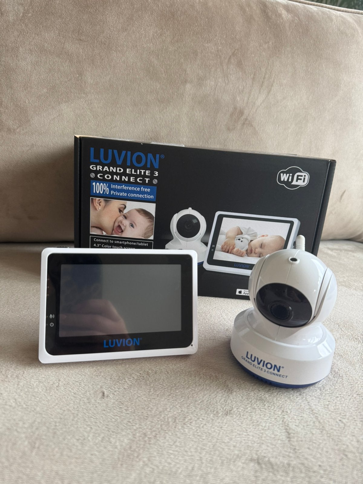 Luvion babycamera, Kinderen en Baby's, Babyfoons, Ophalen, Zo goed als nieuw