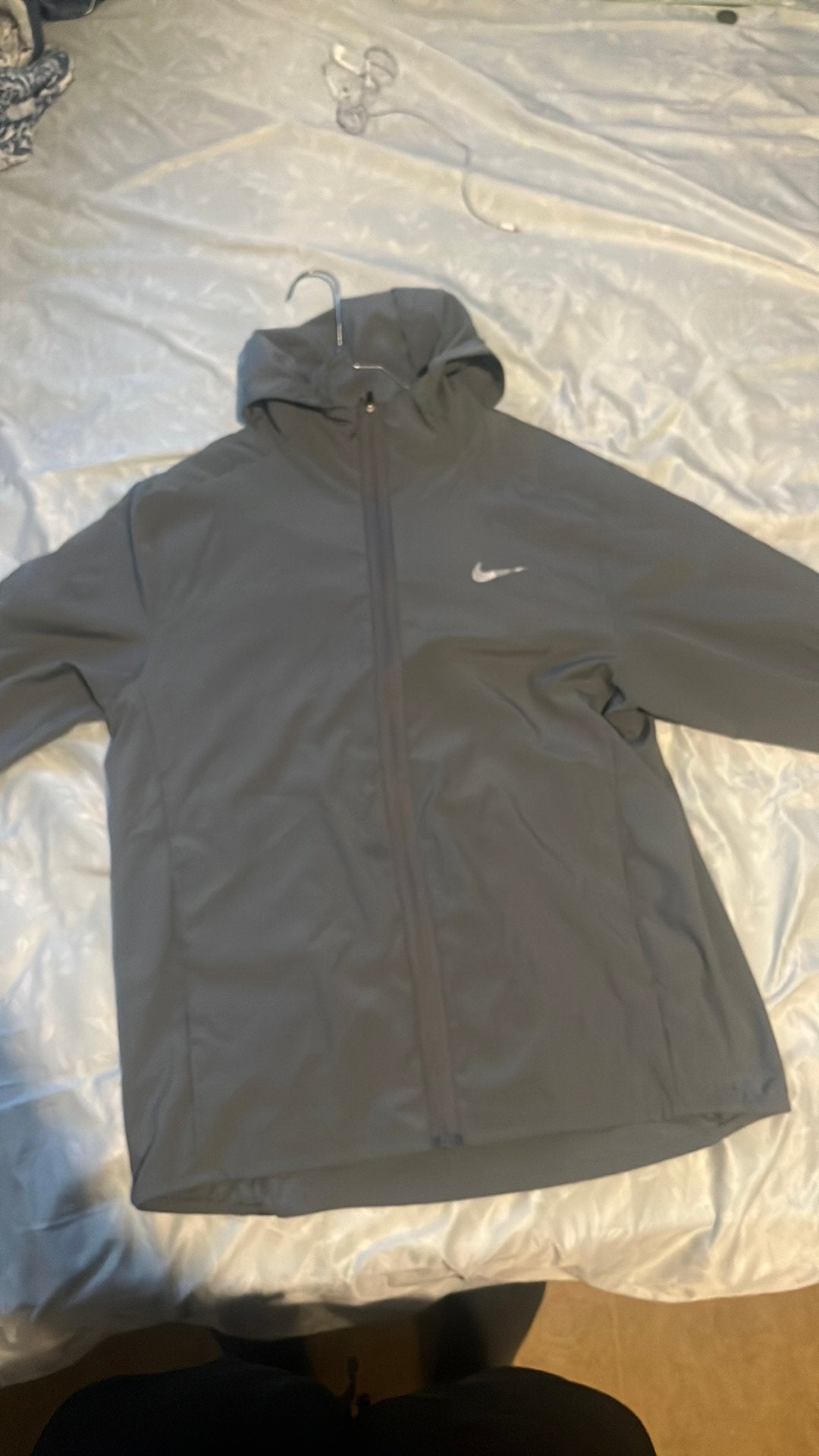 Veste running gris, Utilisé, Autres sports, Vêtements, Enlèvement ou Envoi