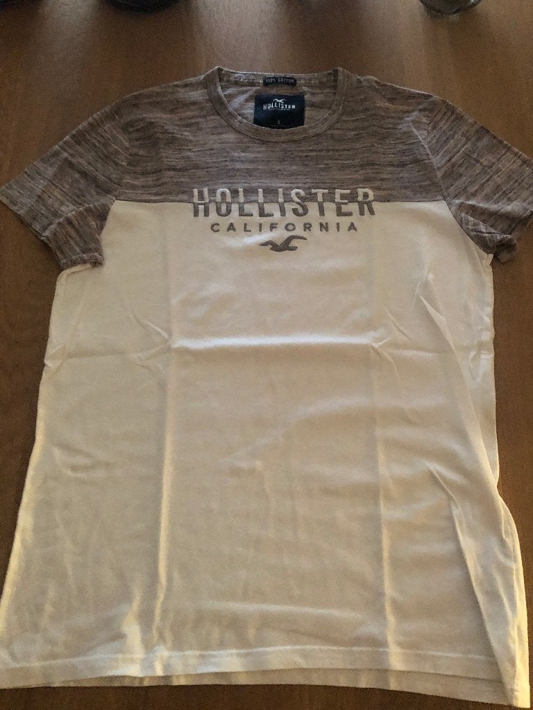 T-shirt Hollister, Kleding | Heren, T-shirts, Andere, Wit, Ophalen of Verzenden, Zo goed als nieuw