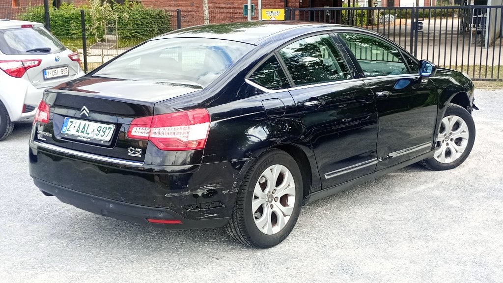 Citroen c5 ., Auto's, Voorwielaandrijving, Zwart, 4 cilinders, Leder en Stof
