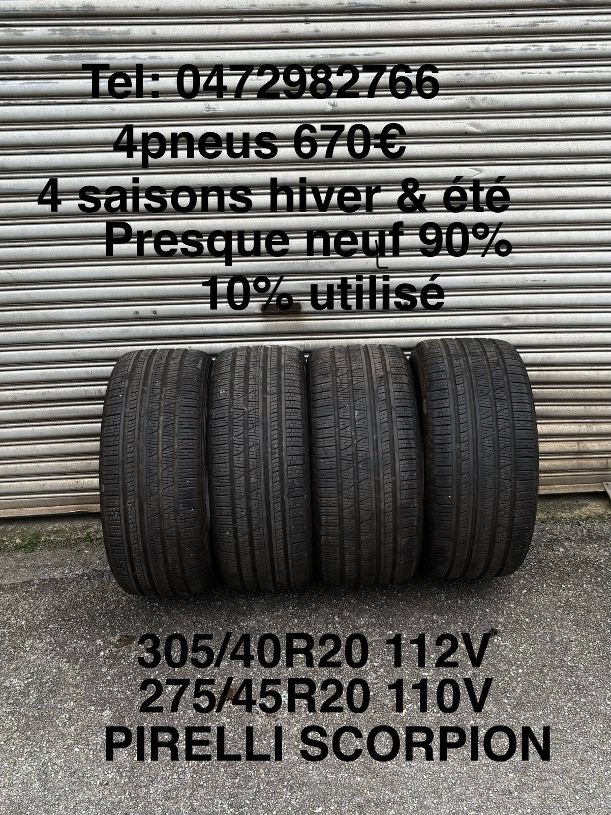Pneus BMW X6 - X5  en . 20 pouce, Enlèvement ou Envoi, 4 Saisons, Pneu(s)