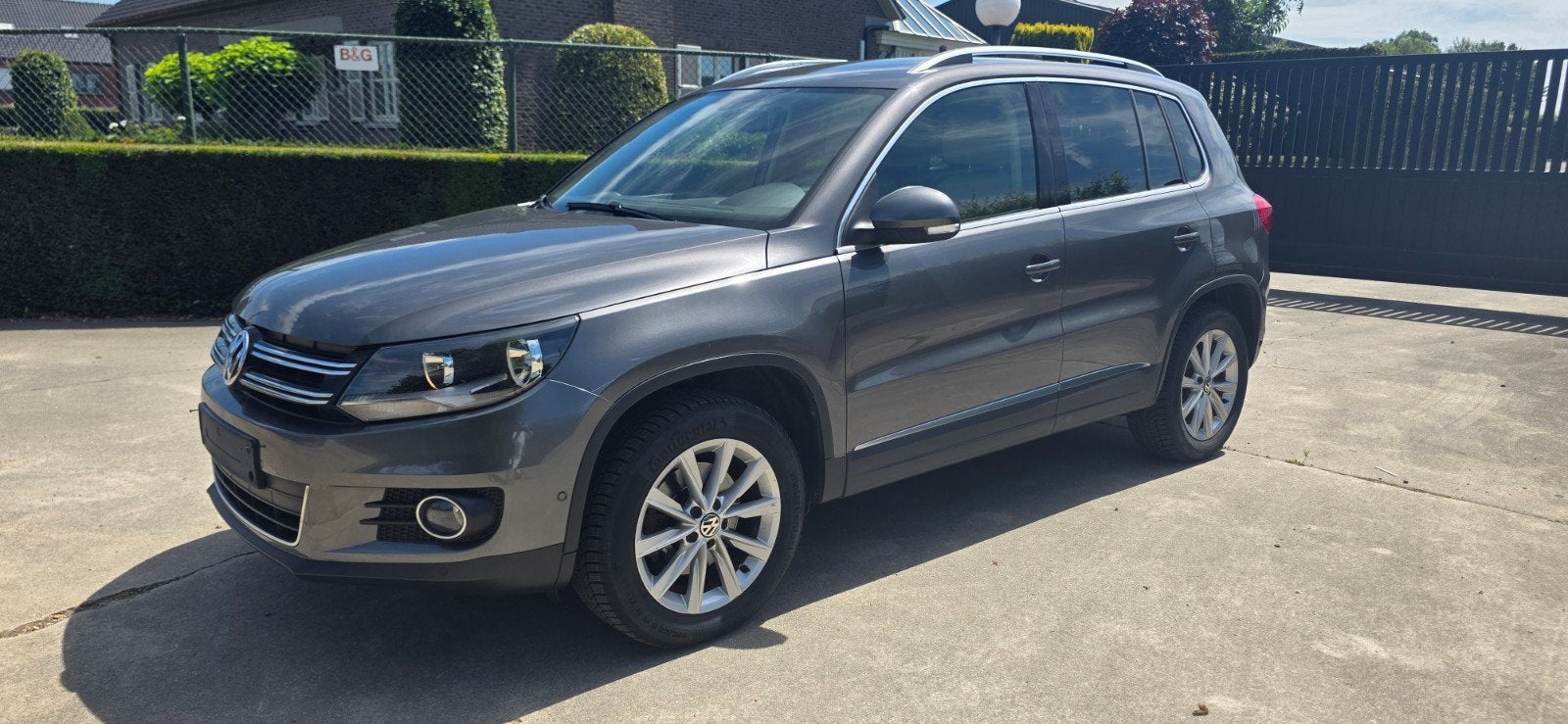 VW Tiguan 2.0TDI DSG 210pk 4x4, Autos, Volkswagen, Cuir, Euro 5, Achat, Capteur de lumière