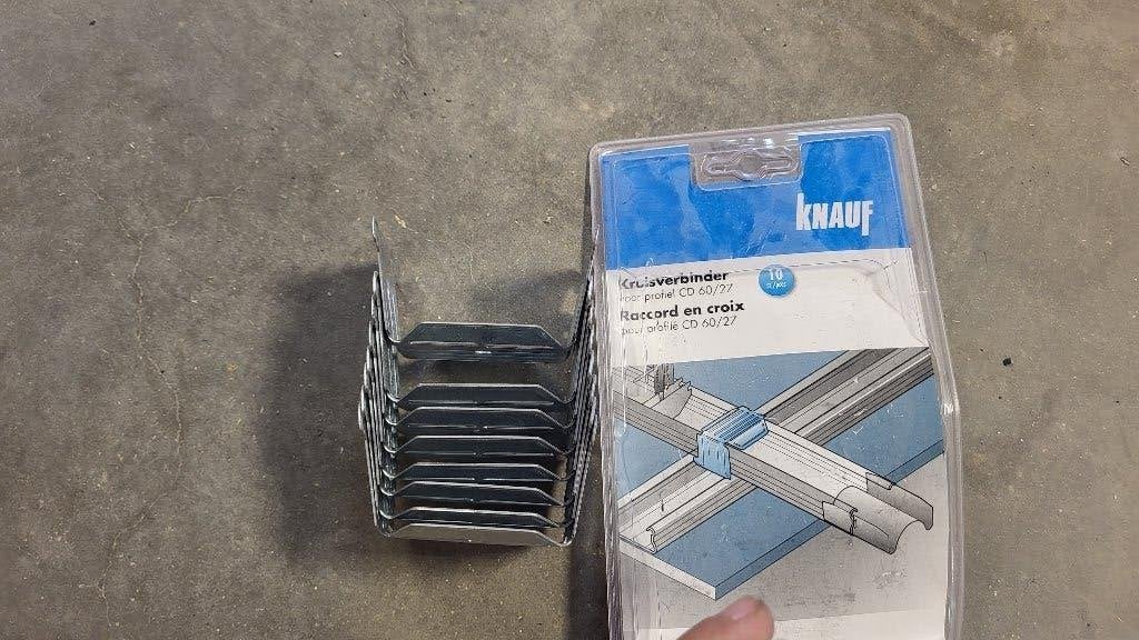 Knauf onderdelen metal stud profielen CD60/27, Enlèvement, Neuf