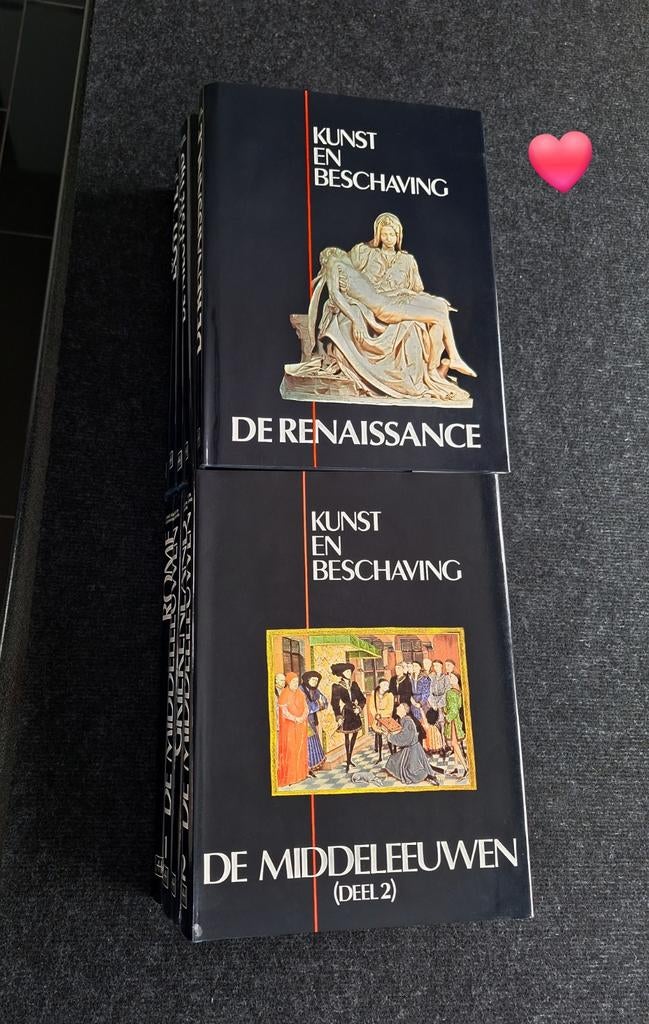 KUNST EN BESCHAVING. 9 boeken. Zeer goede staat!!, Ophalen