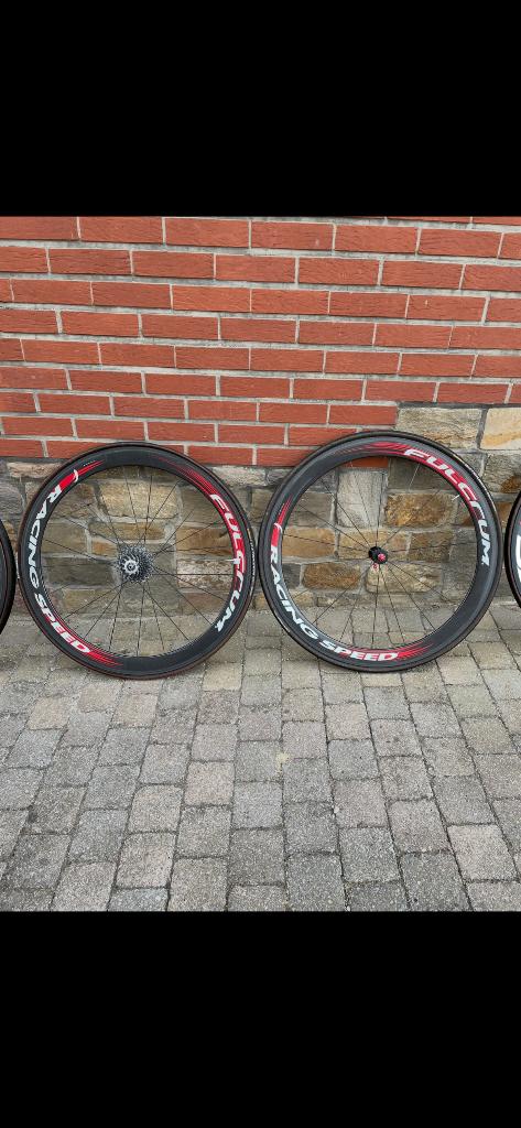 Wielen fulcrum, Fietsen en Brommers, Fietsonderdelen, Ophalen, Gebruikt