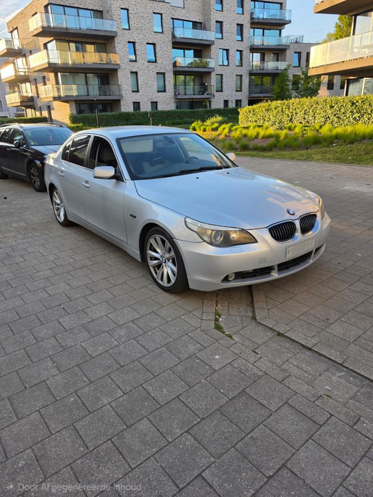 Bmw e60 525i, Auto's, Automaat, Te koop, Zetelverwarming