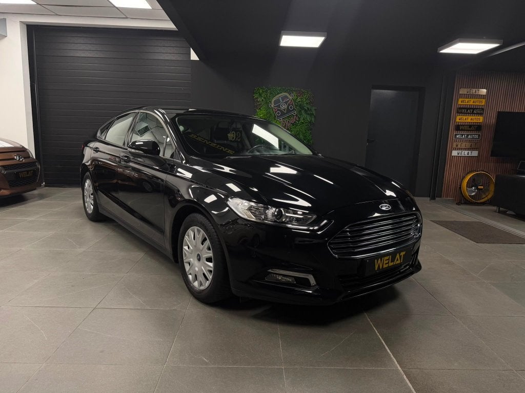 FORD MONDEO BENZINE/EURO 6/2017/120000KM/TOPSTAAT, Auto's, Bluetooth, Mondeo, Zwart, Bedrijf