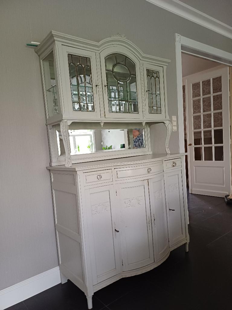 Mooie vitrinekast, Ophalen, Gebruikt, Met deur(en), Glas