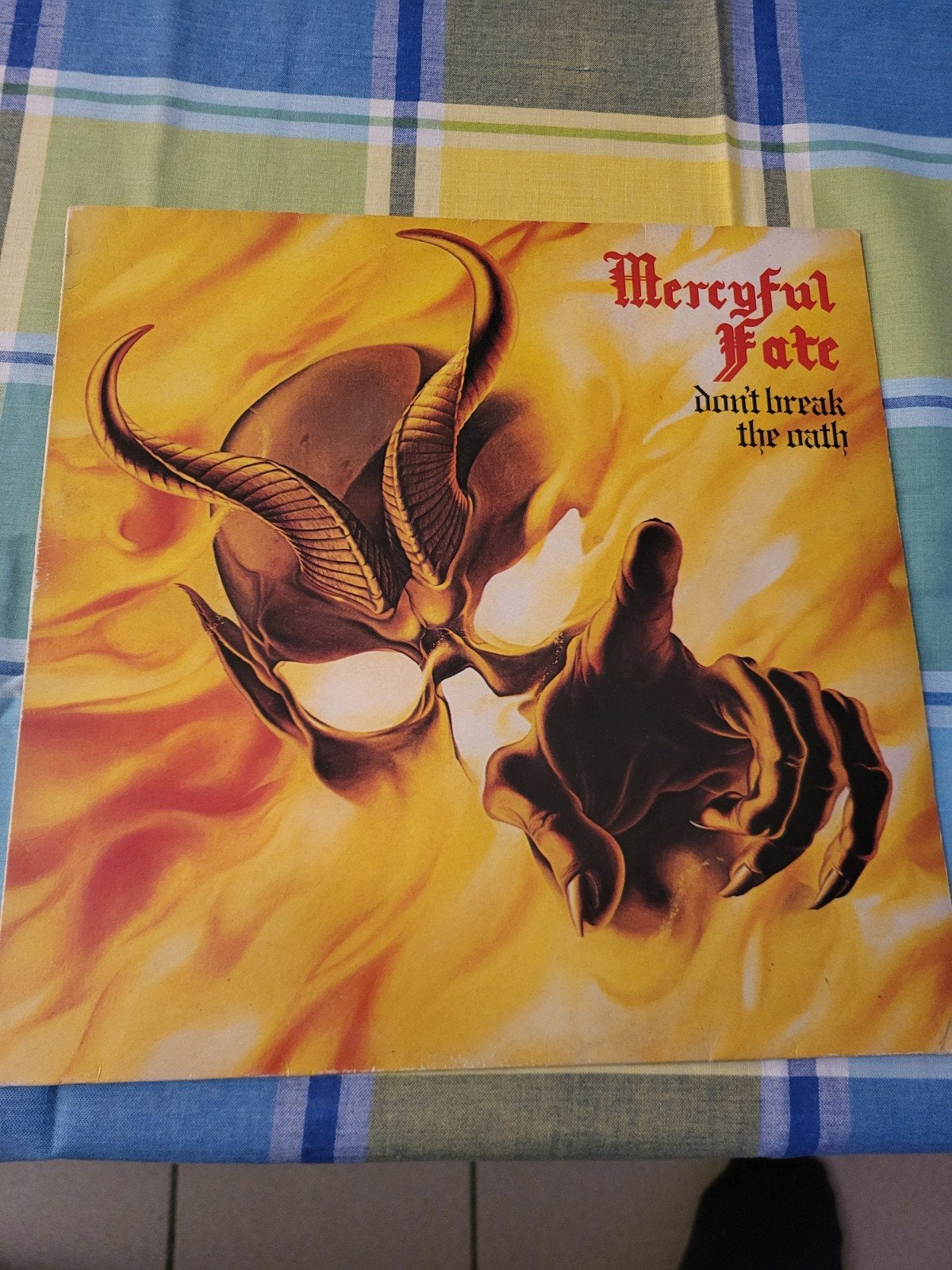 Mercyful fate - Don't break the oath, LP, Heavy metal, Gebruikt, Ophalen of Verzenden