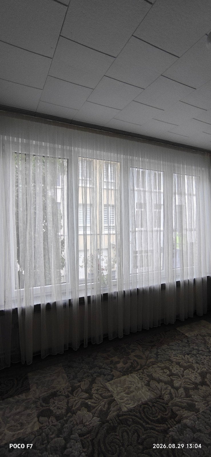 Gordijnen en vitrage, Neuf, Autres types, Blanc, Textile