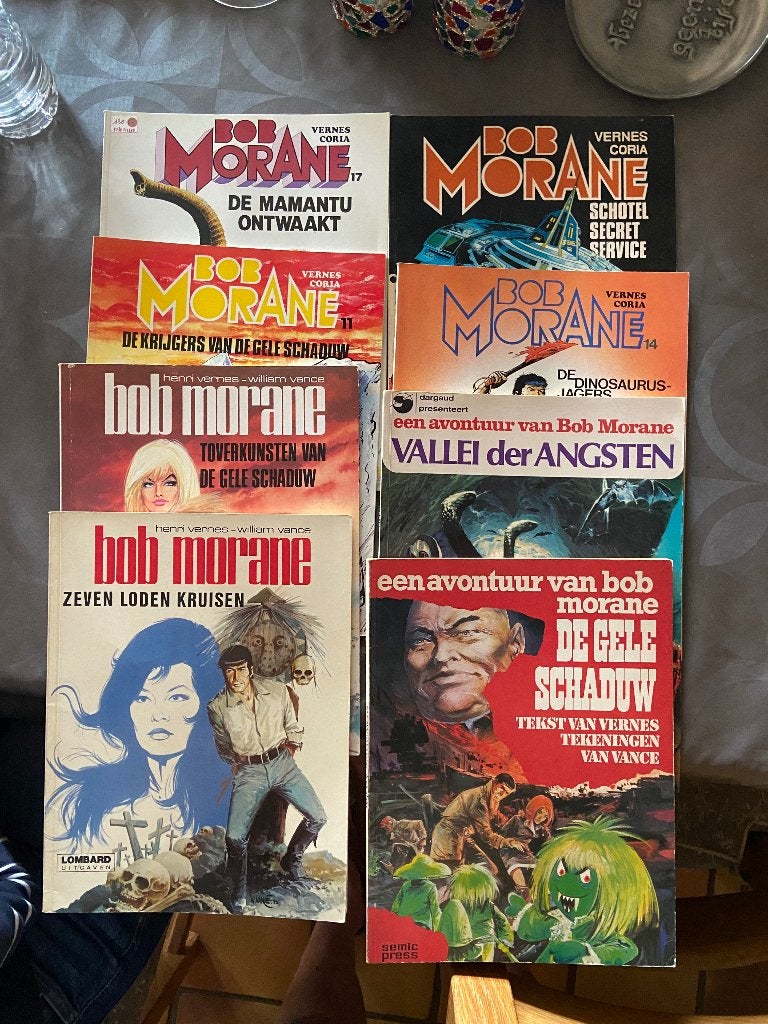 Strips Bob Morane (Vintage), Boeken, Meerdere stripboeken, Ophalen of Verzenden, Gelezen