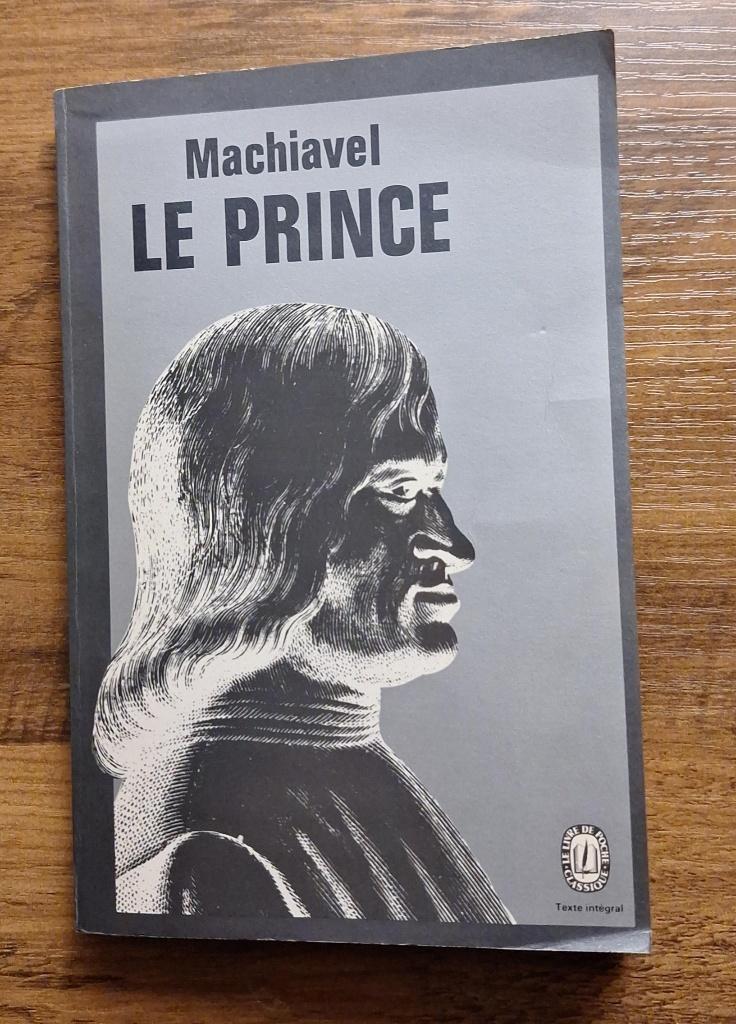 Le Prince ( Les Choix Des Lettres) Machiavel, Enlèvement ou Envoi, Utilisé, Philosophie pratique
