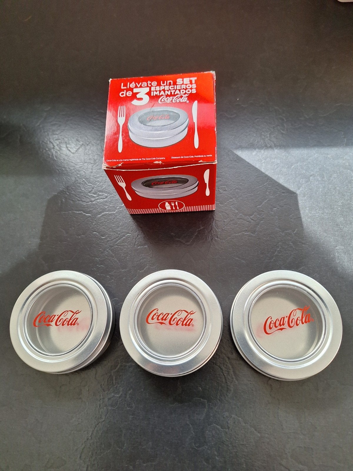 verzameling coca-cola 3 kruidenpotje, Verzamelen, Ophalen of Verzenden