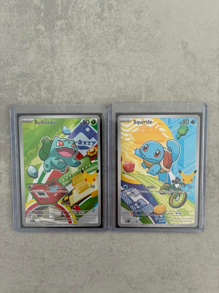 Bulbasaur & Squirtle First Partners, Ophalen of Verzenden, Zo goed als nieuw