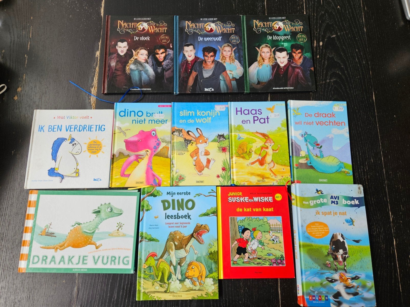 12 kinderboeken avi 1-2-3, Boeken, Ophalen
