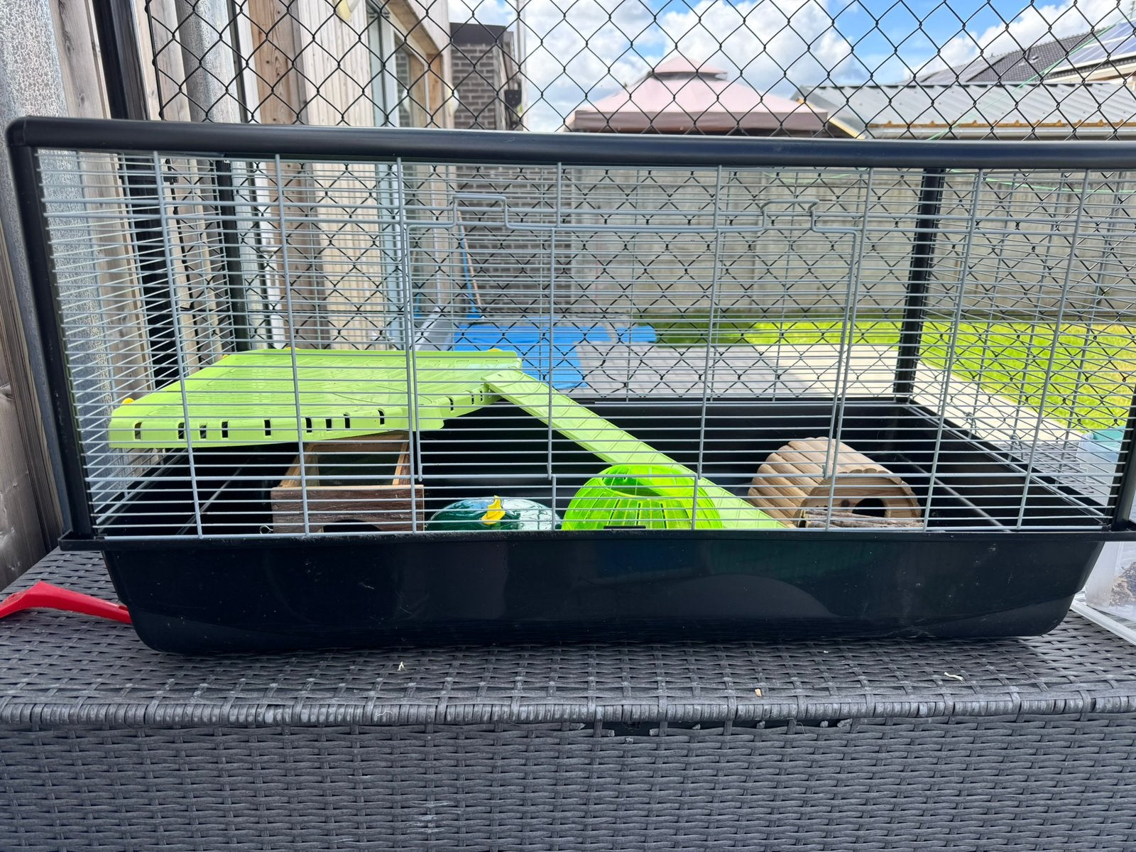 Cage pour rongeurs, Moins de 60 cm, 75 à 110 cm, Cage, Comme neuf
