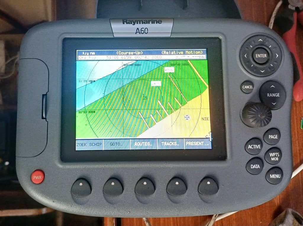 Raymarine A60 GPS/KAARTPLOTTER, Watersport en Boten, Ophalen, Zo goed als nieuw, Overige typen