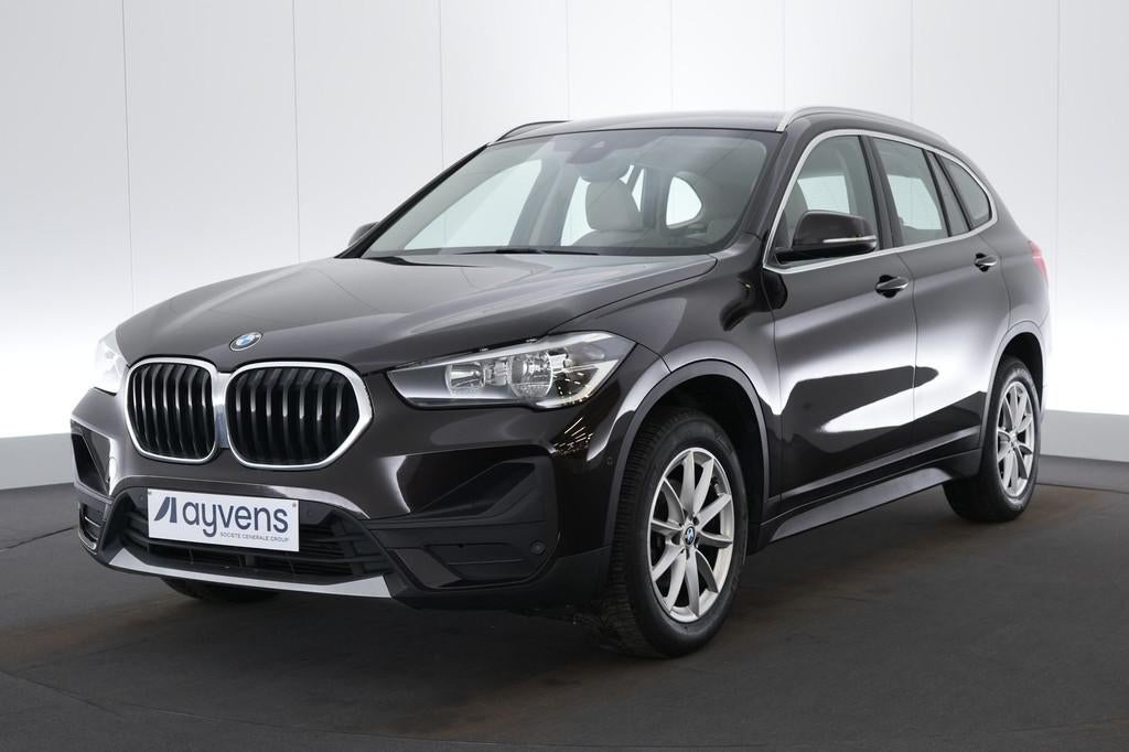 (2BBC414) BMW X1, Auto's, Stof, Gebruikt, Euro 6, Bruin