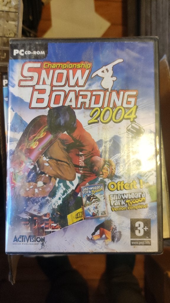 Jeux PC Top Gun Snowboarding Rails accross america, Consoles de jeu & Jeux vidéo, Enlèvement ou Envoi, Utilisé, Combat