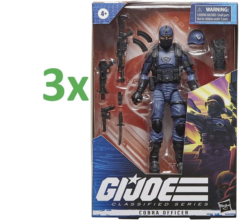 3x Gi Joe Classified Cobra Officer, Verzamelen, Verzenden, Nieuw
