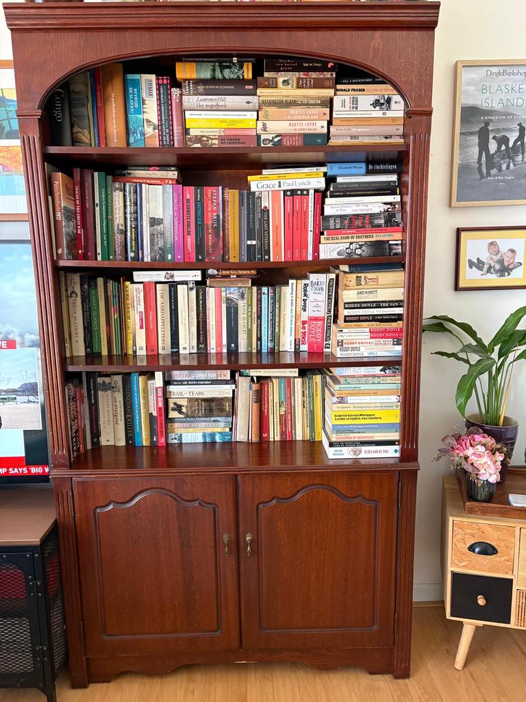 Boekenkast, Enlèvement, Comme neuf, Cerisier