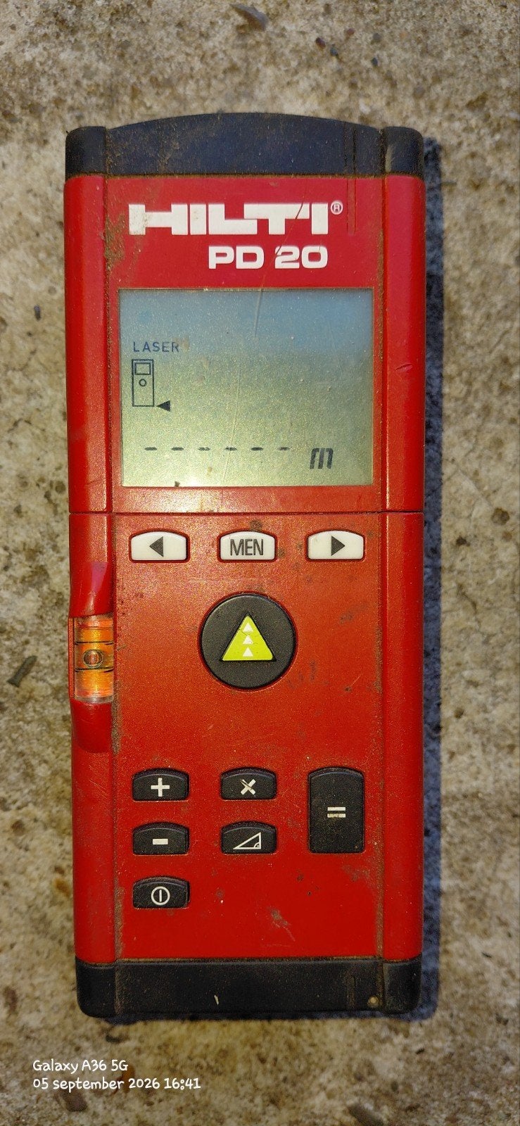 afstandsonderwijs Hilti PD20, Bricolage & Construction, Enlèvement, Utilisé, Distance