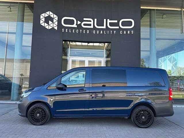 Mercedes-Benz Vito 116d Dubbel Cabine Aut / GPS / Carplay /, Auto's, Automaat, Blauw, Mercedes-Benz, Bedrijf