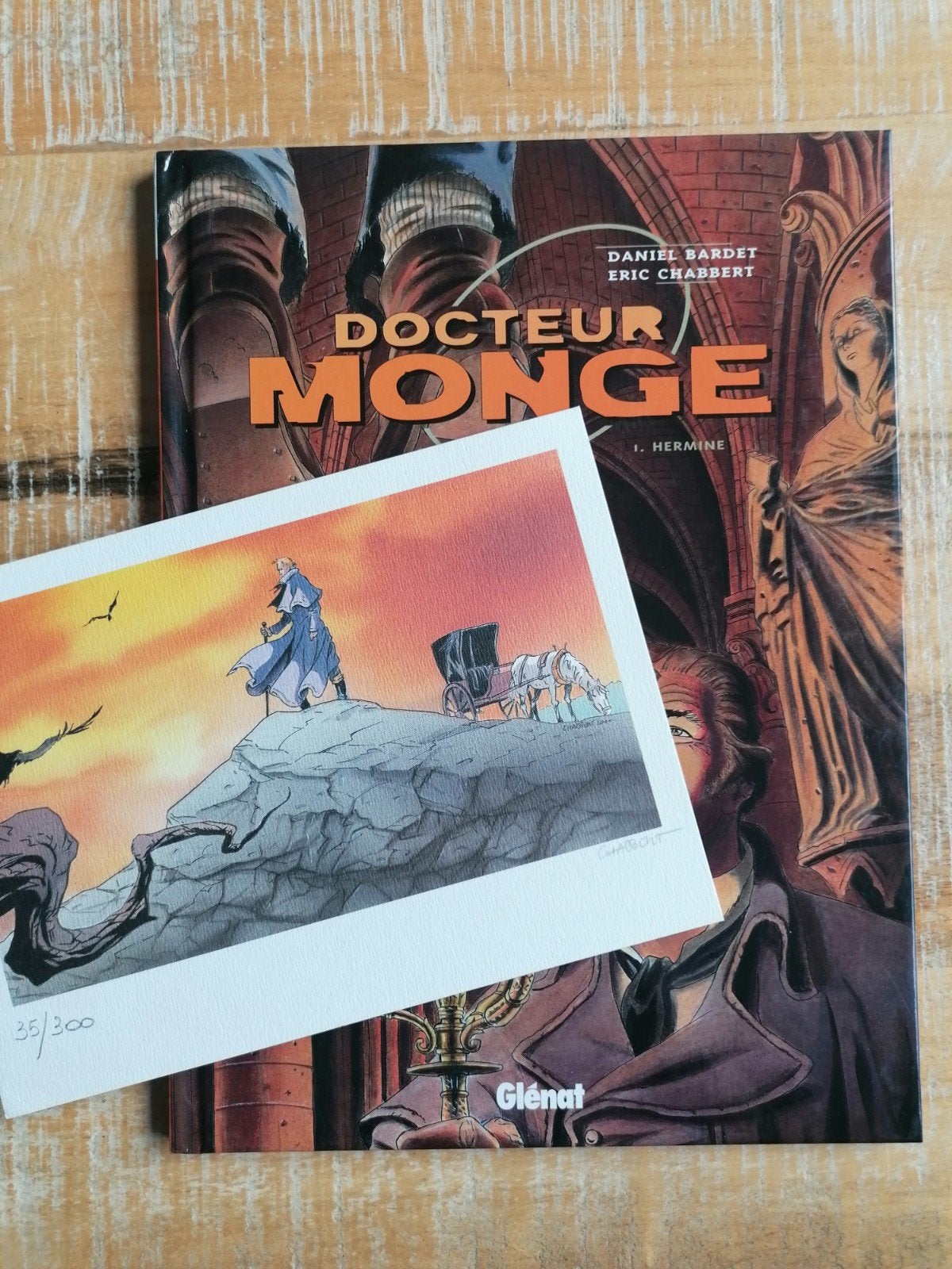 Docteur monge T1 + ex libris signé et numéroté, Enlèvement ou Envoi