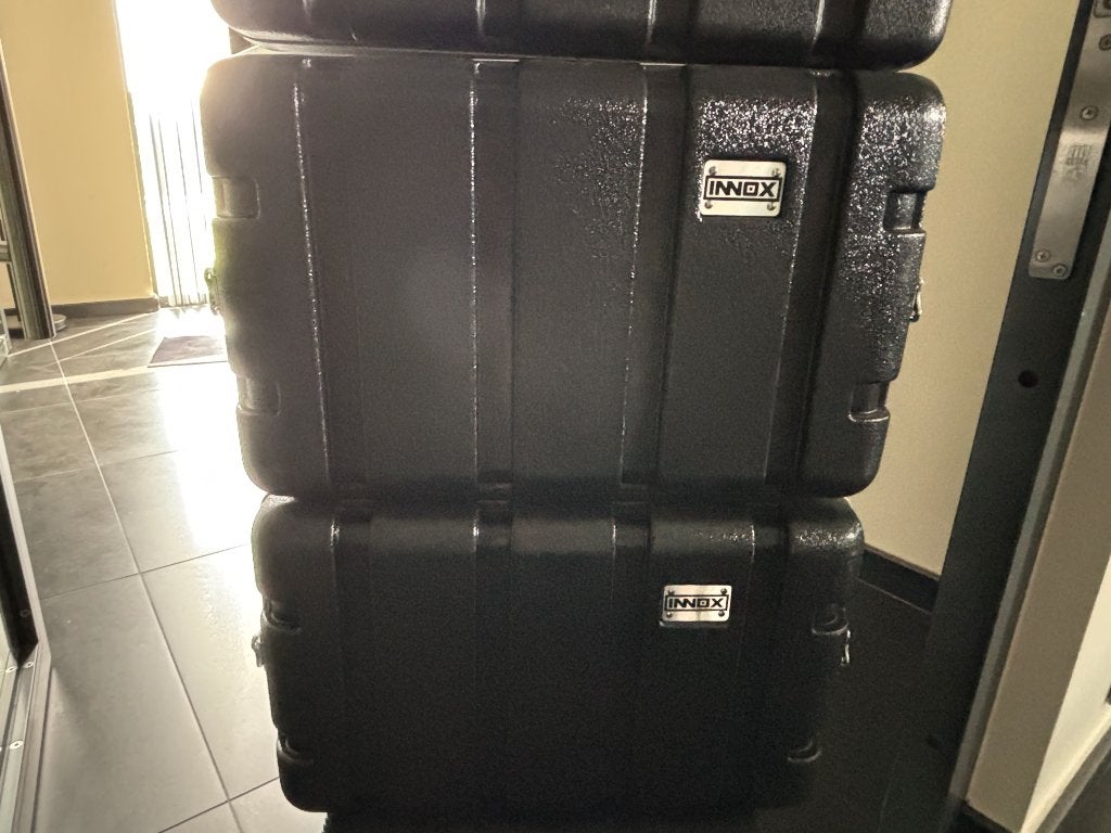 verschillende kunsstof flightcases te koop wegens opruiming, Muziek en Instrumenten, Ophalen, Zo goed als nieuw, Flightcase