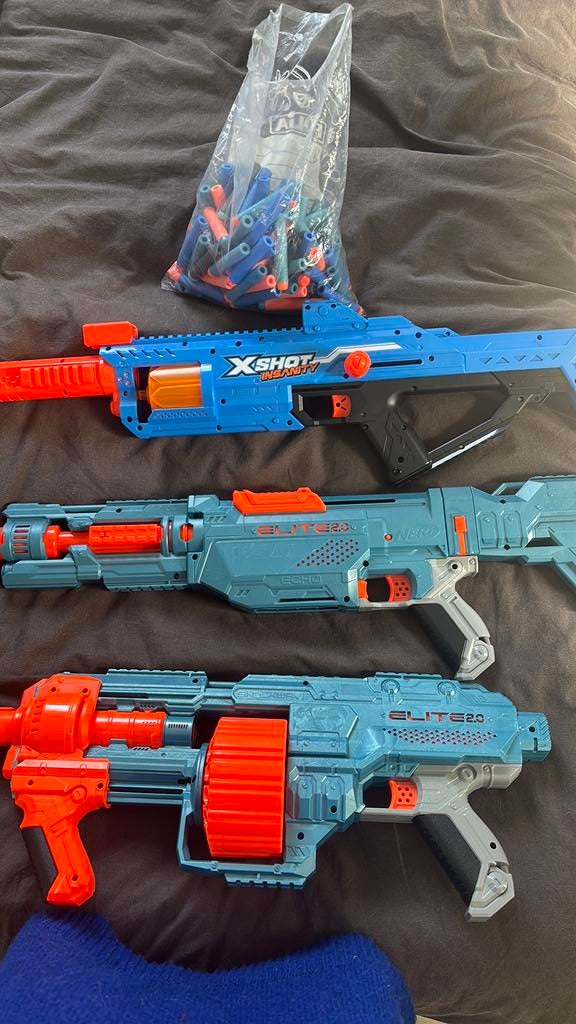 Nieuw werkend Nurf pistool speelgoed, Enlèvement, Comme neuf